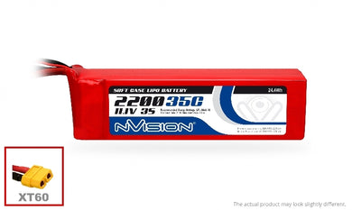 LiPo 2200mAh 3S 11.1V 35C (XT60 plug)