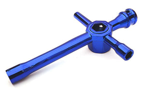 Universal Cross Hex Wrench 5.5mm, 7mm, 8mm, 10mm, 12mm & 17mm OBM-1466BLUE