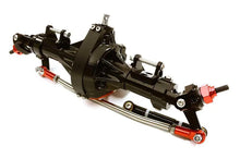 Complete 4-Link Front Axle w/ Internals for Axial SCX-10 & Custom 1.9 Crawlers #OBM-1632BLACKRED