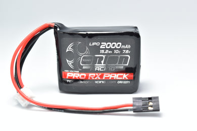 Team Orion Racing LiPo Hump Receiver Battery Pack (2000mAh / 7.6V / 51x39x21) #ORI12271