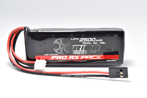 Team Orion Racing LiPo Flat Receiver Battery Pack (2500mAh / 7.6V / 84x30x17) #ORI12272