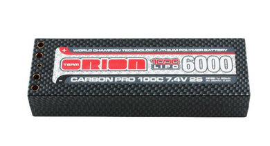 TEAM ORION 7.4v 6000mah 100c Carbon Pro w/Tubes