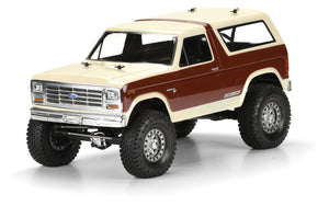 PROLINE 1981 FORD BRONCO CLEAR BODY FOR CRAWLERS 313MM WHEELBASE - PR3472-00