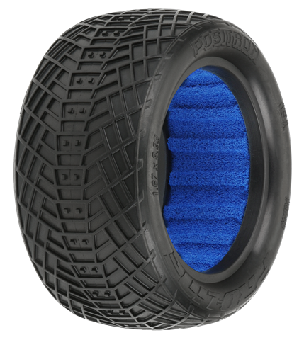 PROLINE POSITRON 2.2IN M4 (S-SOFT) REAR BUGGY TYRE 2PCS - PR8256-03