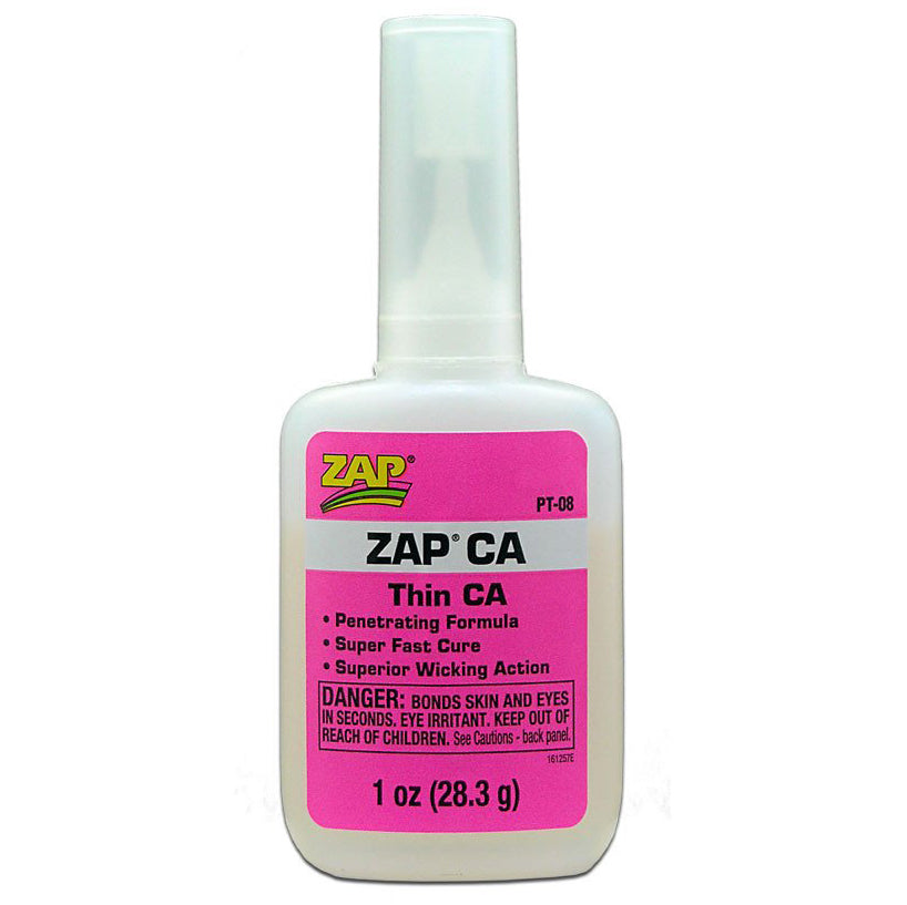 ZAP PT-08 1 OZ. PINK ZAP CA 1 X BOTTLE