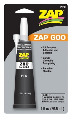 (DG) ZAP PT-12 1 OZ. ZAP-GOO (CARDED) 1 X TUBE