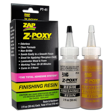 ZAP PT-41 4 OZ. Z-POXY FINISHING RESIN