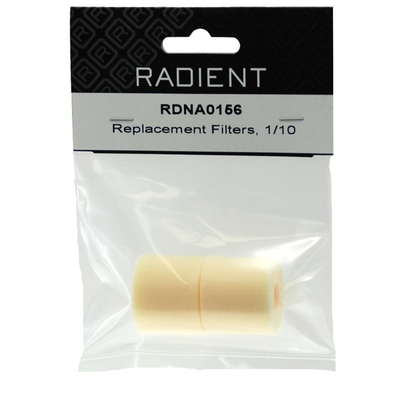 RADIENT REPLACEMENT FILTERS 1/10 RDNA0156