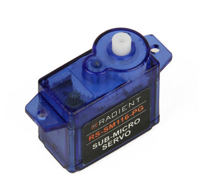 RADIENT ECONOMY 1.2KG SUB MICRO SERVO (4.8 - 6.0V) (RS-SM116-PG)