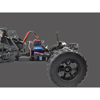 Octane Blast 2.0 Brushless RTR w/ESC, 3650 motor, 7.4V 3250mAH , 2.4G radio, alum shocks, rollcage with drivers, spare wheel, balance Charger,R # RH-1045SC