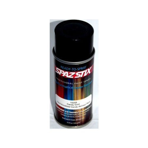 SPAZSTIX CANDY GOLD AEROSOL PAINT 3.5OZ -SZXA15209