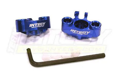 Alloy Steering Blocks for Traxxas 1/16 E-Revo VXL, Slash VXL, Summit VXL, Rally #T3414BLUE