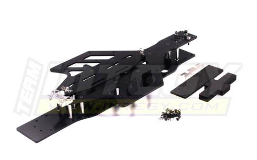 LCG Modified Chassis Set for Traxxas 1/10 Electric Slash 2WD T8038SILVER