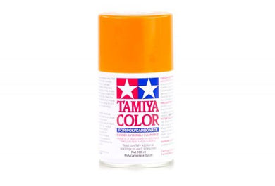 Tamiya PS-24 Fluorescent Orange Polycarbanate Spray Paint 100ml