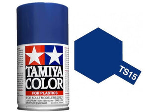 Tamiya TS-15 Blue Lacquer Spray Paint 100ml