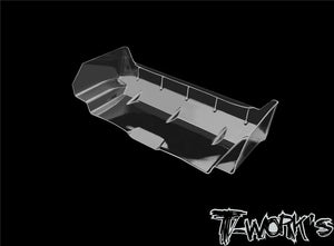 TWORKS T-Work's 6.5" Astro-Carpet High-Clearance Flat Rear Wing (1:10 Buggy) #TE-228A