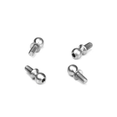 TKR6206 – Ball Stud (5.5mm, short neck, 6mm thread, 4pcs)