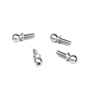 TEKNO #TKR6208 – Ball Stud (5.5mm, short neck, 8mm thread, 4pcs)