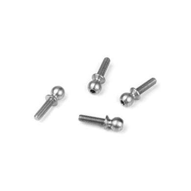 TEKNO #TKR6210 – Ball Stud (5.5mm, short neck, 10mm thread, 4pcs)