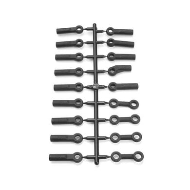 TEKNO #TKR6253 – Rod End Set (turnbuckles, sway bar, steering, EB410)