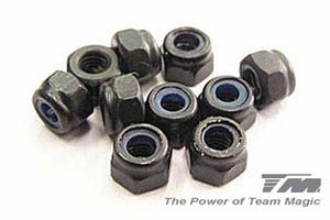 TEAM MAGIC 3mm Steel Locknut (10)