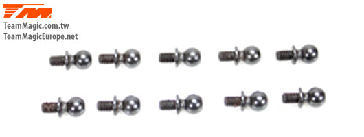 TEAM MAGIC 5X4mm Ball Stud(10) #115030