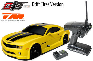 TEAM MAGIC 1/10 Nitro - 4WD Drift - RTR - Pull Start - Team Magic G4D CMR DRIFT #TM502090