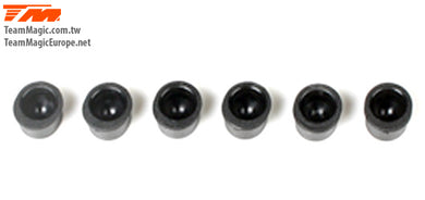 TEAM MAGIC Hinge Pin Mount Nylon Ball Cap (6 pcs)E4 #TM503120