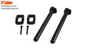 TEAM MAGIC E4 D Rear Body Post (65mm)(2pcs) #TM503301-1