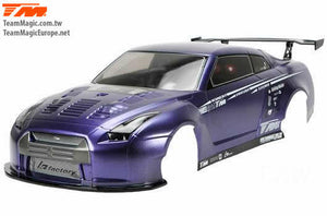 TEAM MAGIC Painted Body E4D R35 Purple #TM503394PLA