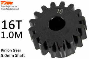 TEAM MAGIC Pinoion gear M1 for 5mm shaft 16T