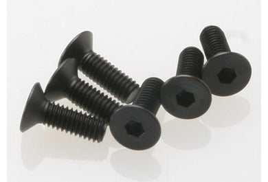 Traxxas 4x12mm Fine Thread Countersunk Head Screws 6Pcs #2542