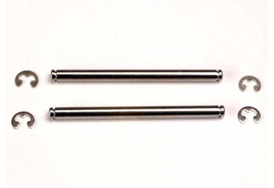 Traxxas 44mm Suspension Pins 2Pcs w/ E-Clips # 2640