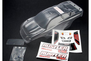 Traxxas Rustler Clear Unpainted Body Shell #3714