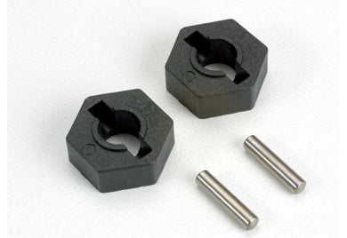 Traxxas 12mm Wheel Hexes 2Pcs w/ Axle Pins #4954