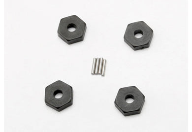 Traxxas 12mm Wheel Hexes w/ Axle Pins 4Pcs # 7154