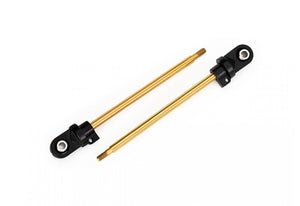 Traxxas Titanium Nitride Coated GTX Shock Shafts w/ Rod Ends & Balls #7763T