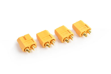 TORNADO RC XT-60 Plug Female(Female bullet with male housing)4pcs/bag #TRC-0105F