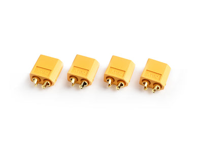 TORNADO RC XT-60 Plug Male(Male bullet with female housing)4pcs/bag #TRC-0105M