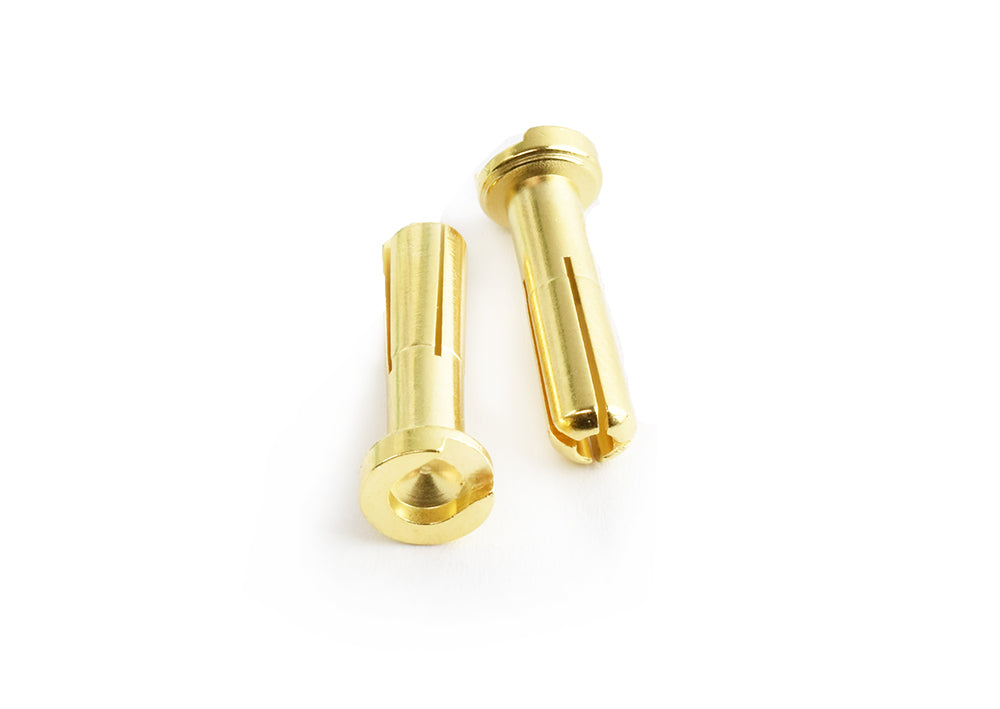 TORNADO RC 4.0mm Low Profile Gold Plated connector Male 2pcs/bag