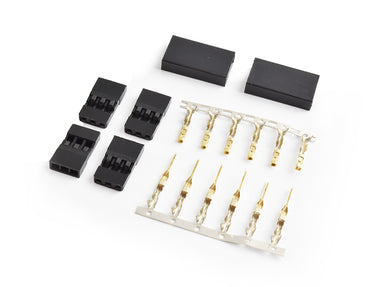 TORNADO RC JR connector set Gold plated terminals 2pairs/bag