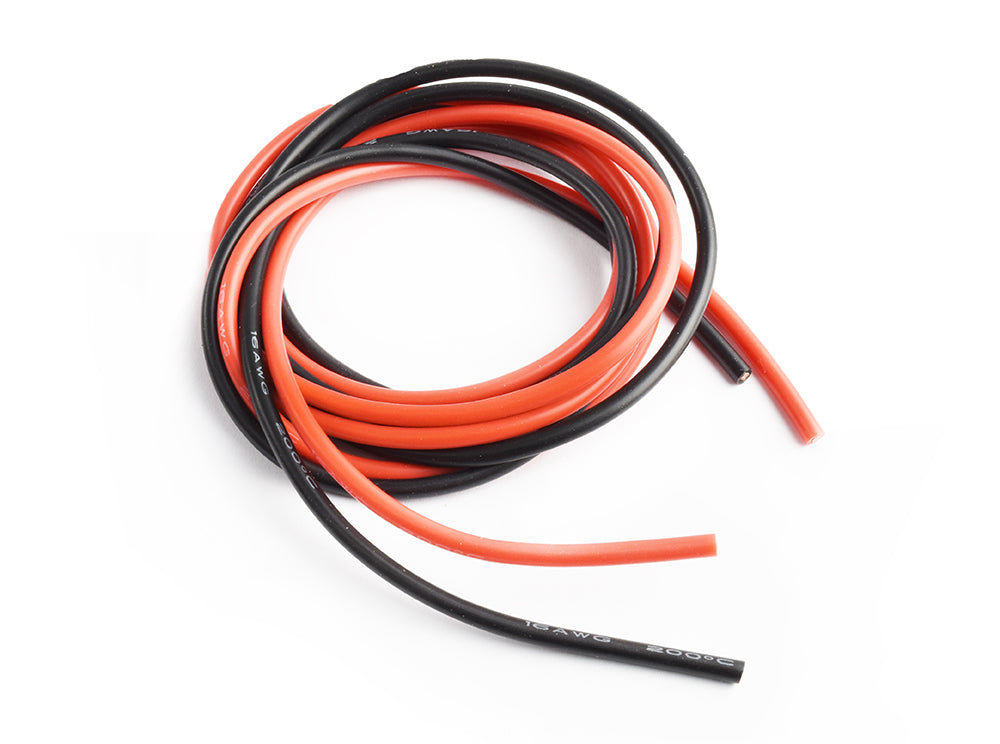 TORNADO RC Silicone wire 16AWG 0.06 with 1m red and 1m black