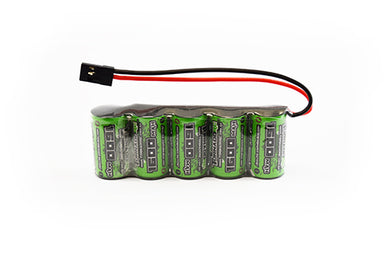 TORNADO RC 1600 MAH 6.0V FLAT RX PACK NIMH