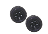 1:18 4WD high speed car Wheels Complete(2pcs) #TRC-18301-24