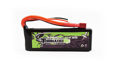 TORNADO RC-2S-2200MAH-40C SOFT CASE LIPO 7.4V