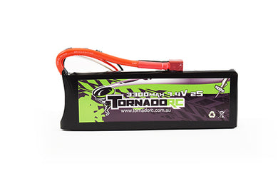 TORNADO RC-2S-3300MAH-40C SOFT CASE LIPO 7.4V