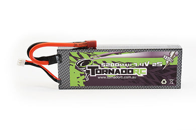 TORNADO RC 2S 5200 MAH 7.4V 45C DEANS HARD CASE