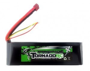 TORNADO RC 5000MAH 11.1V 35C DEANS SOFT CASE 3S