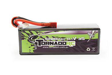 TORNADO RC 3S 5200 MAH 11.1V 45C DEANS HARD CASE