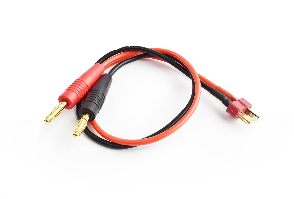 TORNADO RC Male Deans plug to 4.0mm connector charging cable16AWG 30cm silicone wire #TRC-4006